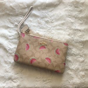 Watermelon Coach Wristlet / Wallet
